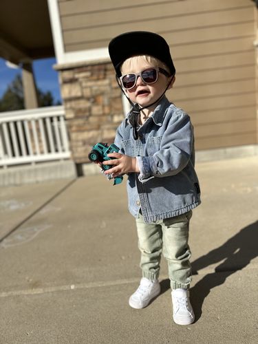 Customer photo review of Chino Jogger - Green Wash