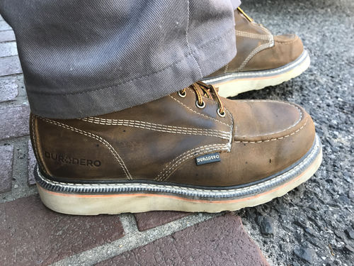 Customer photo review of 6 Inch Moc Toe Boot