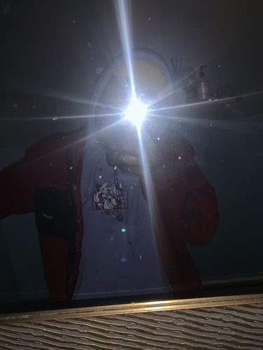 Customer photo review of Trouble Trio Embroidered Hoodie