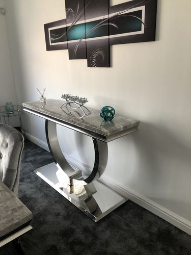 Customer photo review of Arianna Console Table