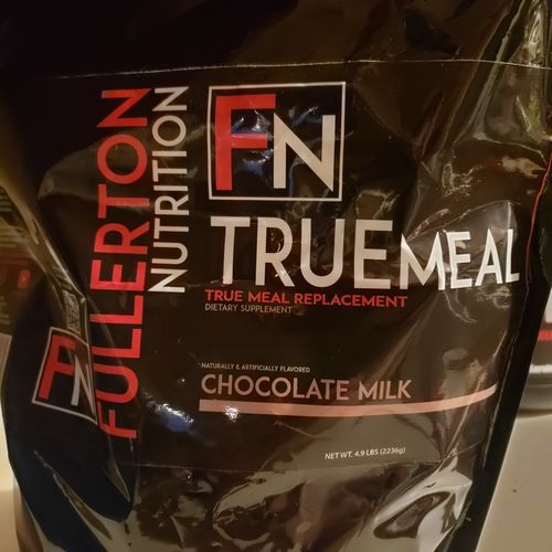 Customer photo review of True Meal Low Carb Meal Replacement