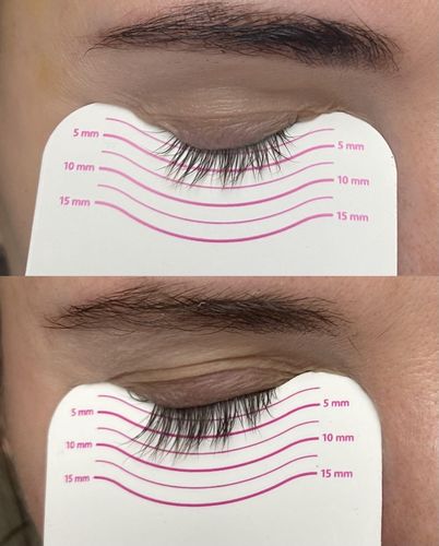 Customer photo review of Toplash eyelash and eyebrow growth serum — 3ml