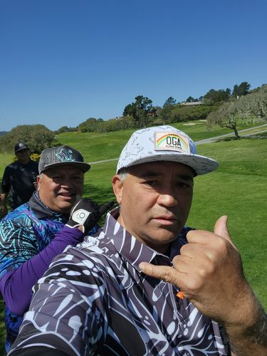 Customer photo review of (Custom Personalised) Polynesian Polo Shirt Purple Paradise Hawaiian Tribal Hammerhead Shark LT14