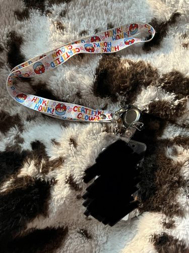 Customer photo review of Certified Clown Lanyard