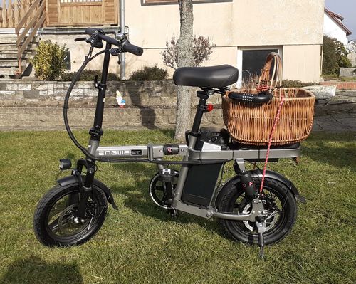 Customer photo review of Engwe T14 250W 14" Folding Electric Bicycle 48V 10Ah 25km/h 80km