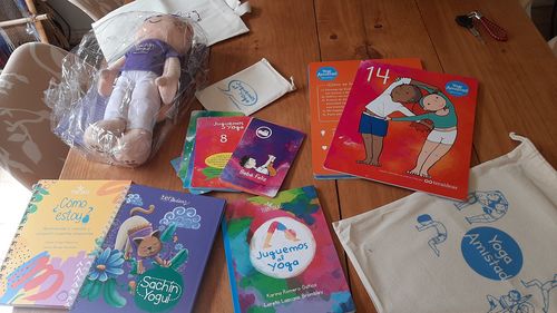 Customer photo review of Pack yoga y emociones en casa