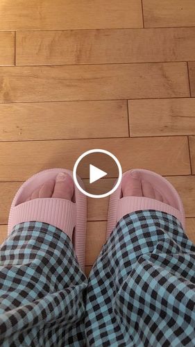 Customer video review of Pantoufle orthopédique