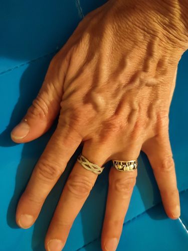Customer photo review of Bague Éléphant Ajustable