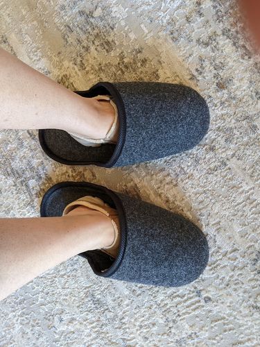 Customer photo review of Indoor Overshoes