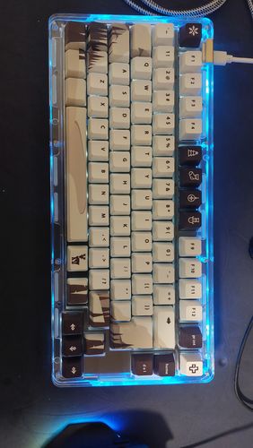 Customer photo review of IDOBAO ID80 V3 Crystal MX Mechanical Keyboard