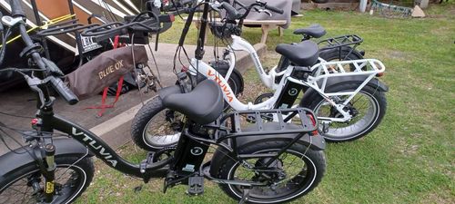 Customer photo review of VTUVIA SF20 Step-Thru Folding Fat Tire E-Bike