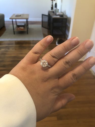 Customer photo review of PAIGE CZ RING