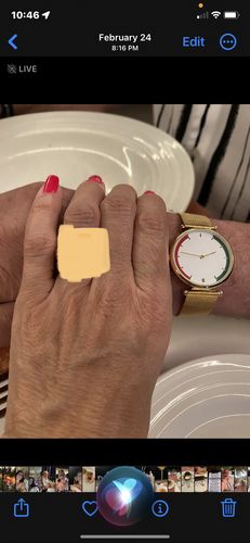 Customer photo review of Ultra-Thin Quartz Watch - Italia