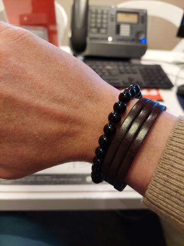 Customer photo review of Bracelet Tibétain - Yang
