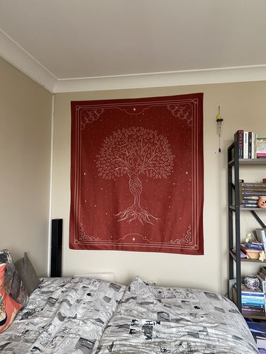 Customer photo review of Goddess of Tree | Reddish - Ağaç Tanrıçası - Duvar Örtüsü - 130cm x 150cm