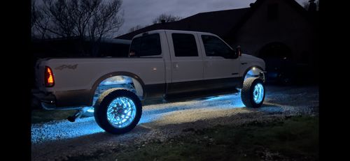 Customer photo review of Premium RGB+W Wheel Lights
