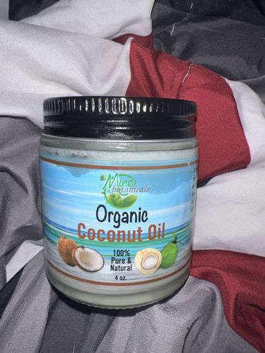 Customer photo review of Organic Coconut Oil (4 oz)