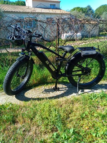 Customer photo review of CMACEWHEEL TP26 750W 26" Fat Bike E-Mountain Bike 17Ah 45km/h 90km