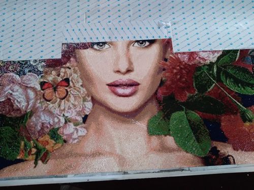 Customer photo review of Diamond Painting Eigen Foto - Snelle Levering