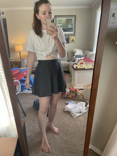 Customer photo review of sugar skort