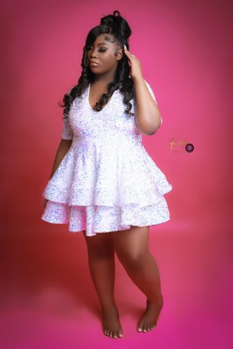 Customer photo review of "JENNIFER" (White) (Ready to SHIP)