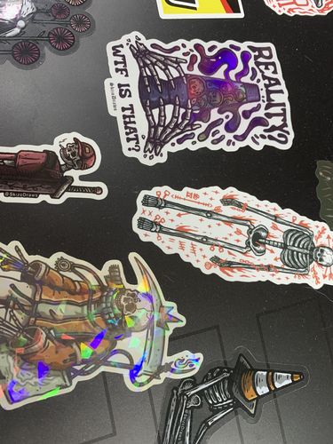 Customer photo review of Mega Sticker Pack