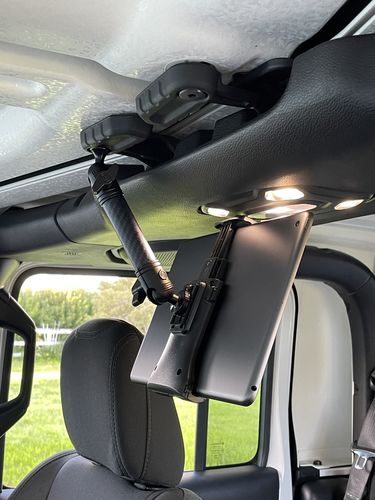 Customer photo review of Gladiator JT Freedom Panel Ball Mount