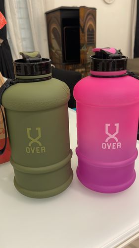 Customer photo review of 1.5L Oversized Bottle with Flip Cap