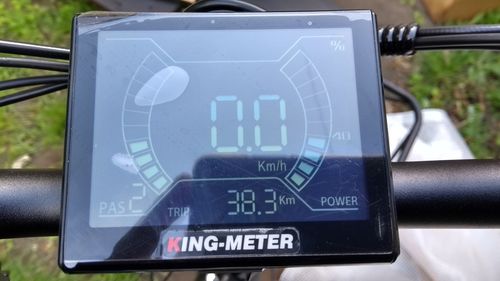 Customer photo review of CMACEWHEEL Y20 750W 20" Step-through Folding Electric Fat Bike 15Ah 45km/h 100km