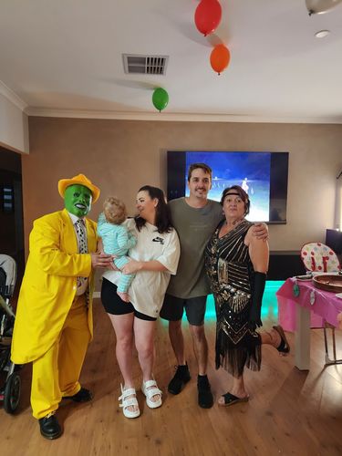 Bronwyn J. review of 1920s Black & Gold Beaded Ella Flapper Dress image 1 out of 1