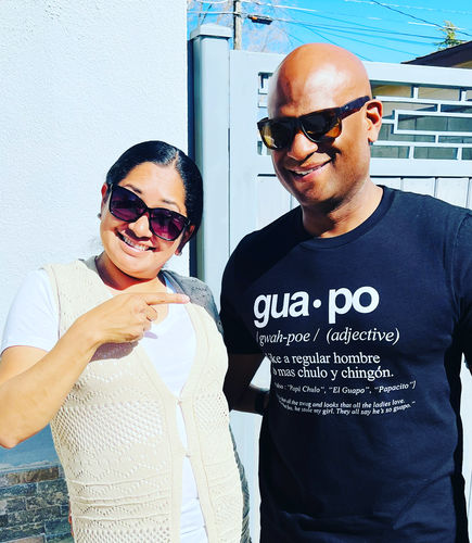 Customer photo review of The Definition Of Guapo Old School Classic Tee
