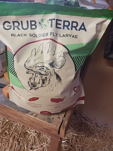 Customer photo review of GrubTerra Dried Larvae