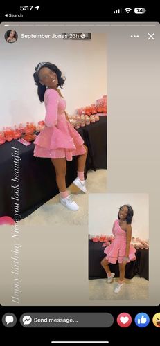 Customer photo review of Lia | Pink