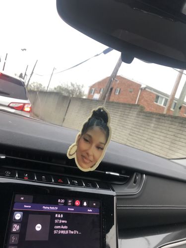 Customer photo review of Custom Shape Air Freshener
