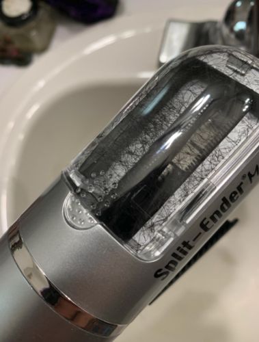 Customer photo review of Split Ender Mini - Portable Tool For Split Ends, $10 OFF With Coupon Code: NOSPLITENDS