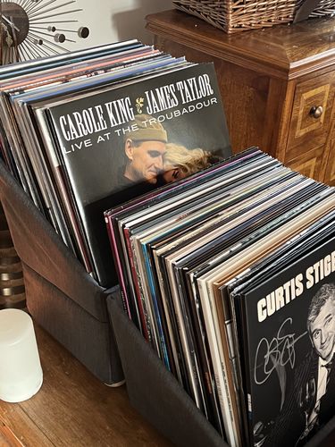 Customer photo review of Record Roots Tabletop Storage System