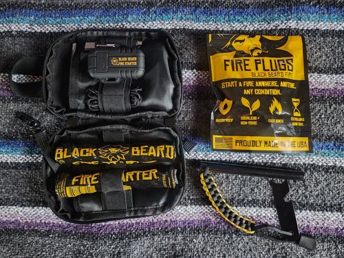 Customer photo review of Black Beard Fire Sticks Kit