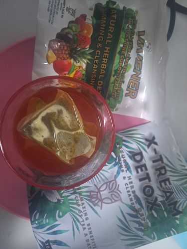 Customer photo review of Cleansing plan + RANDOM COLOR TUMBLER + TEA INFUSER