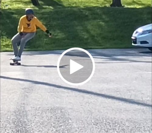 Customer video review of Surf Skate Skateboard Longboard Surf Carving Board Complete With Premium Custom Built for Performance