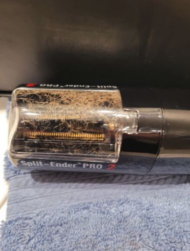 Customer photo review of Hair Trimmer for Split Ends - $10 OFF Coupon Code: NOSPLITENDS