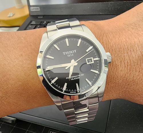 Customer photo review of Tissot T-Classic Men's 40mm Stainless Steel Automatic Watch T127.407.11.051.00