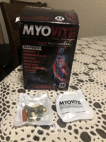 Customer photo review of Multivitamin Pack - Myogenix