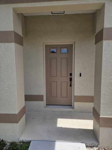 Customer photo review of Clear 1 Lite Glass and Frame Kit (8" x 10" Frame Size)