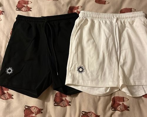 Customer photo review of Men's Classic Sol Short, White