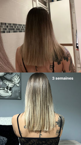 Customer photo review of Good Hair Vitamins Boost - 3 mois