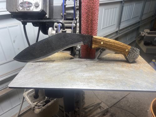 Customer photo review of 2 x 72 Inch EdgeCore Premium Ceramic Grinding Belts