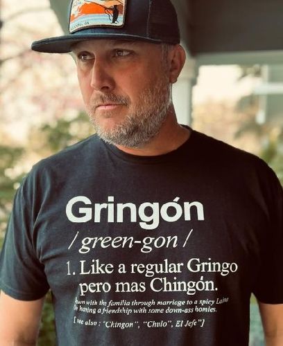 Customer photo review of El Gringon OG Old School T-Shirt