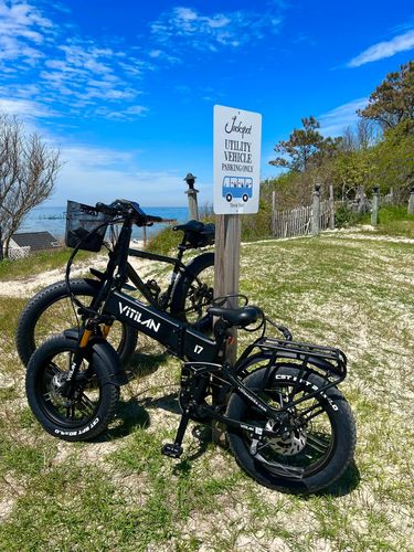 Customer photo review of I7 Pro Folding Full Suspension Electric Bike