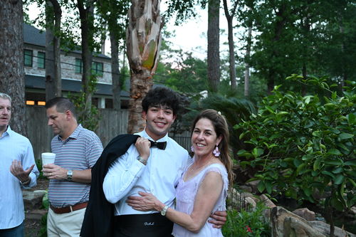 Customer photo review of The Theo- Feather Bow Tie