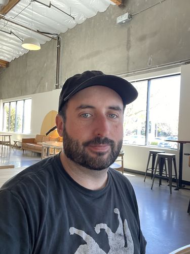 Customer photo review of Big Black Dad Hat
